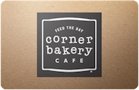 Corner Bakery Cafe Gift Card