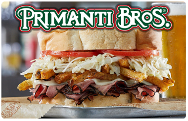Primanti Brothers Gift Card