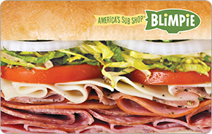 Blimpie Gift Card