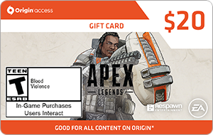 EA Origin Apex Gift Card