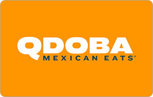 Qdoba Mexican Eats Gift Card