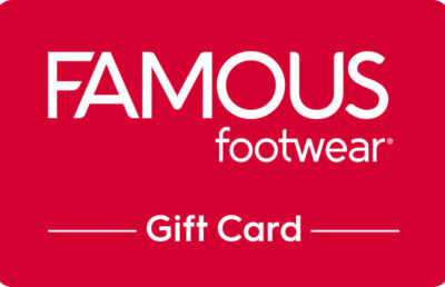 Famous Footwear Gift Card