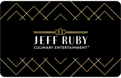 Jeff Ruby Culinary Entertainment Gift Card