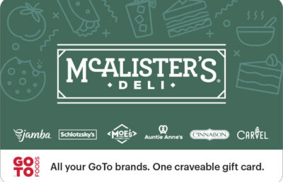McAlister's Deli Gift Card