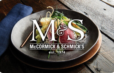 McCormick & Schmick's Gift Card