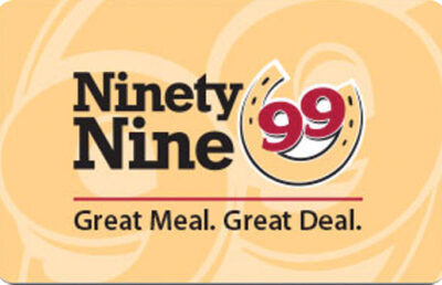 Ninety Nine Restaurants Gift Card