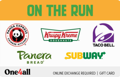 On the Run Gift Card