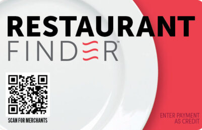 Restaurant Finder Gift Card