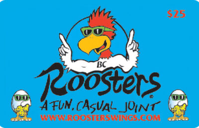 Roosters Gift Card