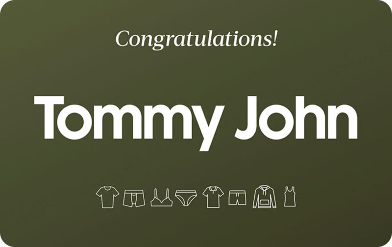 Tommy John Gift Card
