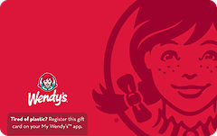 Wendy's Gift Card